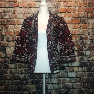 EUC 💕 Coldwater Creek Woman’s Open Blazer Size 8